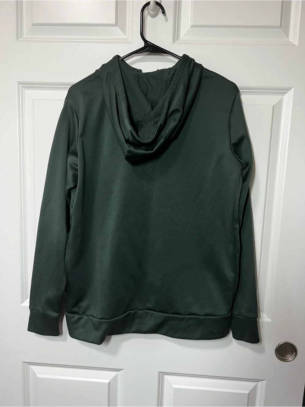 Nike Dri Fit Dark Green Full-Zip Hoodie Large EUC